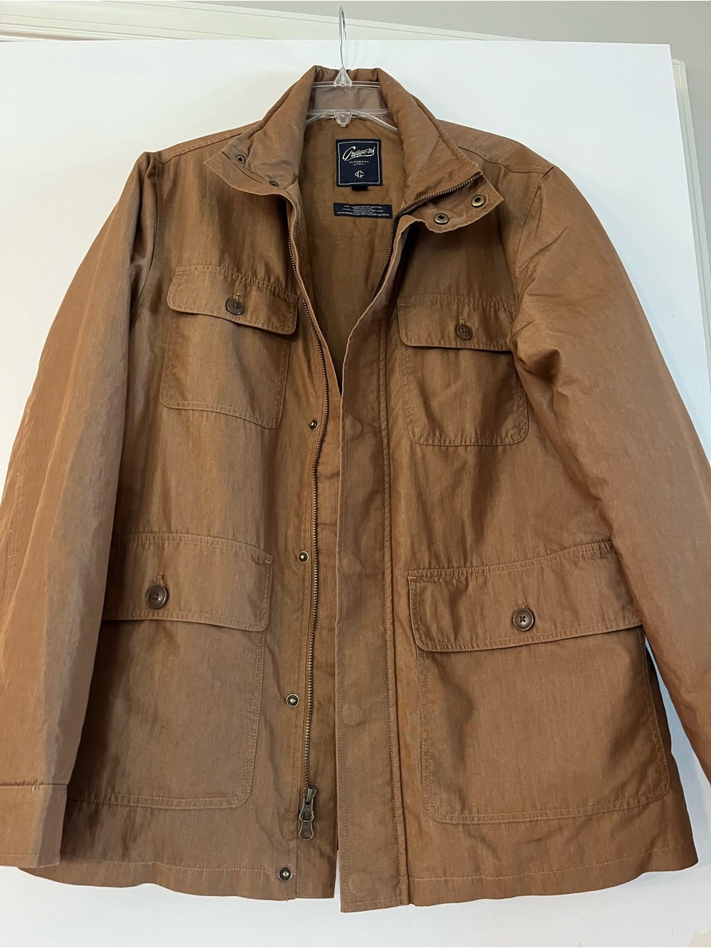 Grayers Men's Brown Insulated Jacket Size Medium